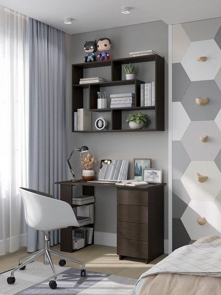 Полка Горизонт Мебель Асти 3