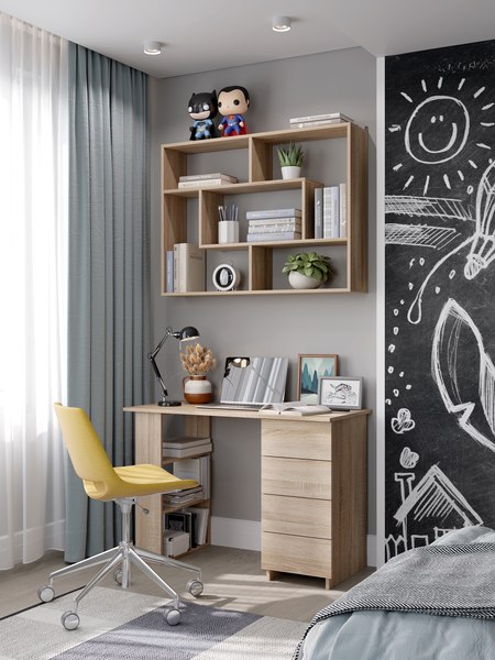 Полка Горизонт Мебель Асти 3