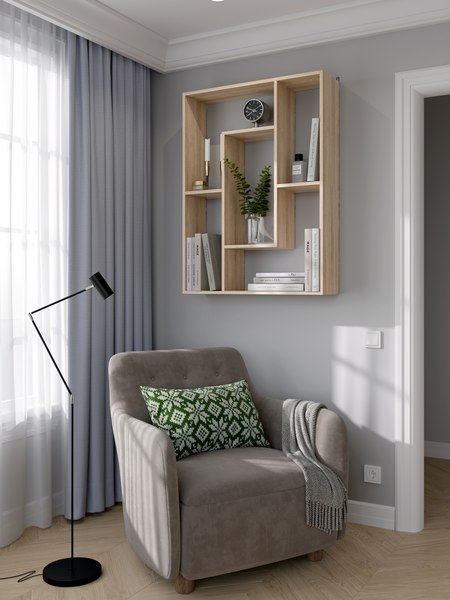 Полка Горизонт Мебель Асти 3