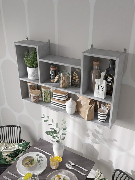 Полка Горизонт Мебель Асти 4