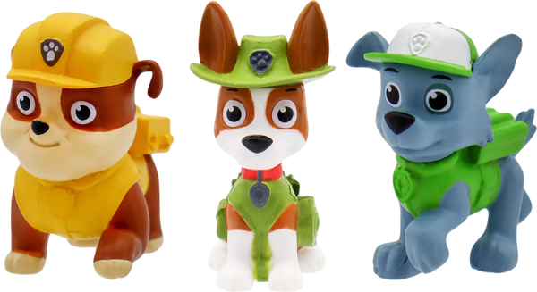 Набор фигурок коллекционных PAW Patrol Крепыш, Трекер и Рокки / PAW2020C - фото