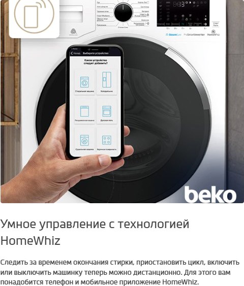 Стиральная машина Beko B3WFR562WWB