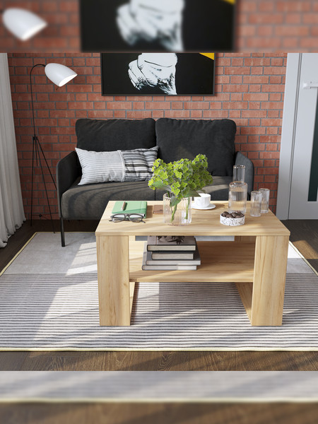 Журнальный столик Горизонт Мебель Квадро 2