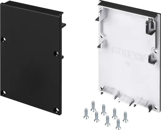 Заглушка для профиля Arlight SL-LINE-4970 BLACK / 029184 - фото