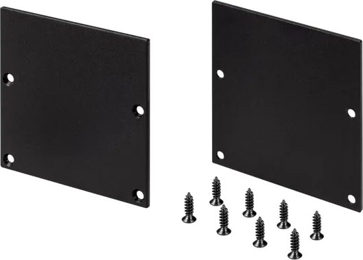 Заглушка для профиля Arlight SL-LINE-5050-LW BLACK глухая / 038714 - фото