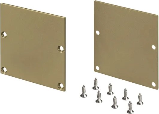 Заглушка для профиля Arlight SL-LINE-5050-LW GOLD глухая / 039984 - фото