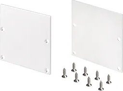 Заглушка для профиля Arlight SL-LINE-5050-LW WHITE глухая / 040253(1) - фото