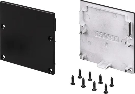 Заглушка для профиля Arlight SL-LINE-5050-S BLACK / 038935 - фото