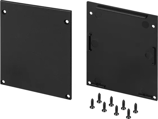 Заглушка для профиля Arlight SL-LINE-6070 BLACK / 033892 - фото