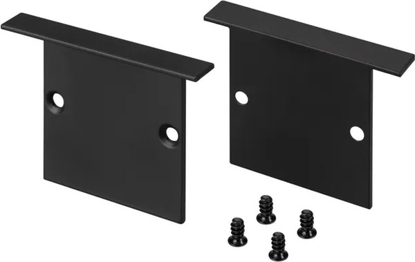 Заглушка для профиля Arlight SL-LINIA49S-F BLACK / 039390 - фото