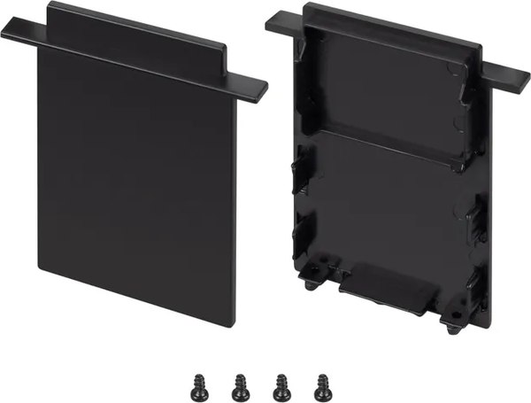 Заглушка для профиля Arlight SL-LINIA52-3L-F-HIGH BLACK глухая / 044704 - фото