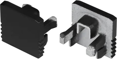 Заглушка для профиля Arlight SL-MINI-10 BLACK глухая / 049414 - фото