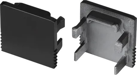 Заглушка для профиля Arlight SL-MINI-15 BLACK глухая / 049419 - фото