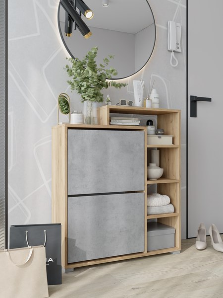 Тумба в прихожую Горизонт Мебель Домино L