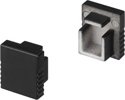 Заглушка для профиля Arlight SL-MINI-8 BLACK глухая / 030517 - фото