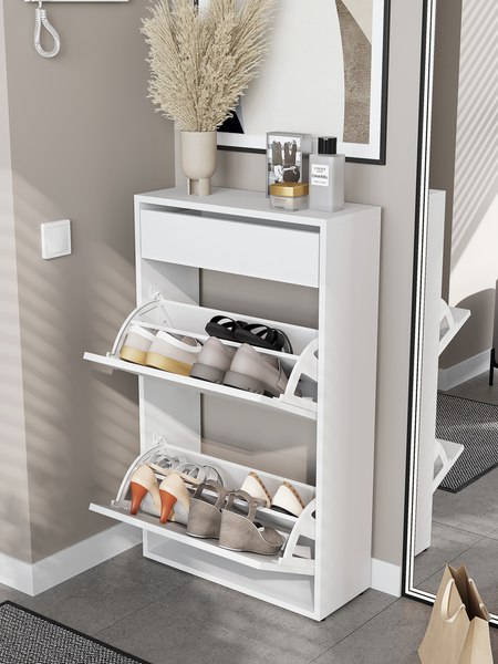 Тумба для обуви Горизонт Мебель Дуэт с ящиком