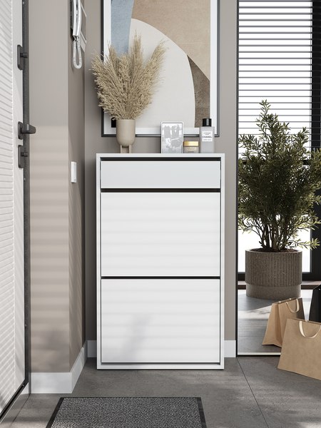 Тумба для обуви Горизонт Мебель Дуэт с ящиком