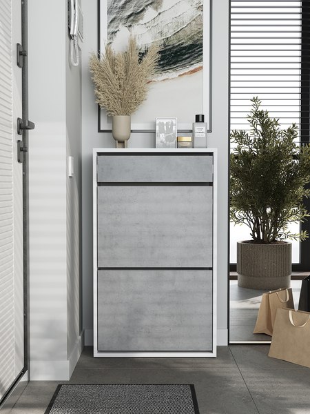 Тумба для обуви Горизонт Мебель Дуэт с ящиком