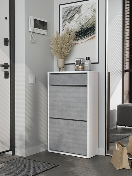 Тумба для обуви Горизонт Мебель Дуэт с ящиком