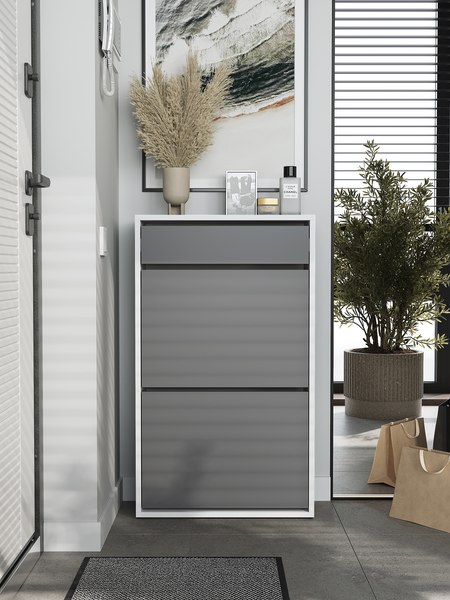 Тумба для обуви Горизонт Мебель Дуэт с ящиком