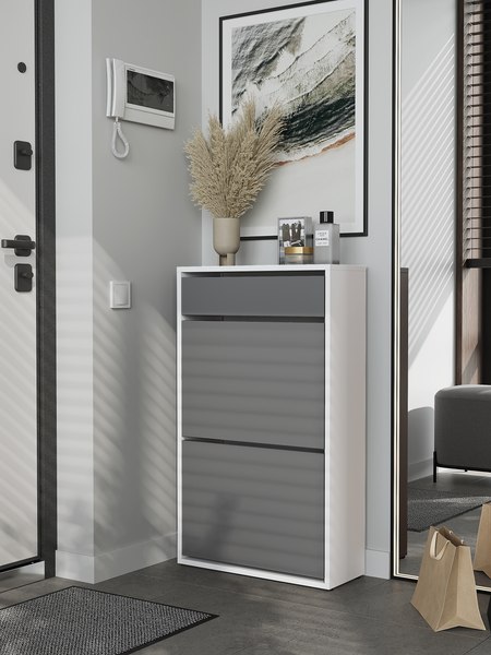 Тумба для обуви Горизонт Мебель Дуэт с ящиком