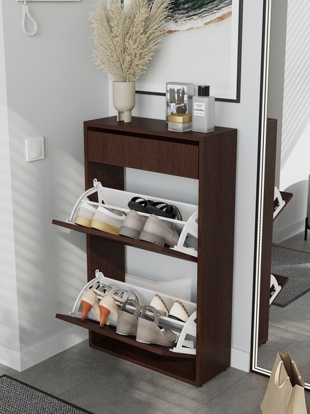 Тумба для обуви Горизонт Мебель Дуэт с ящиком