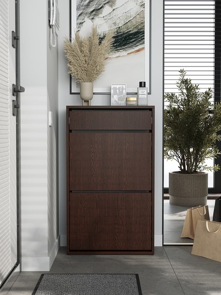 Тумба для обуви Горизонт Мебель Дуэт с ящиком