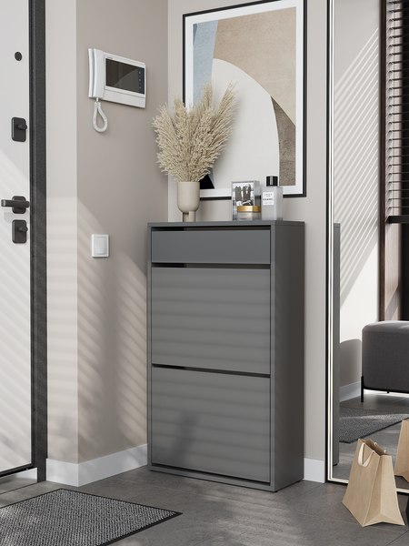 Тумба для обуви Горизонт Мебель Дуэт с ящиком