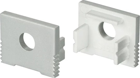 Заглушка для профиля Arlight SL-SLIM-H13M с отверстием / 024474 - фото