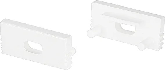 Заглушка для профиля Arlight SL-SLIM-H7 WHITE с отверстием / 037533 - фото