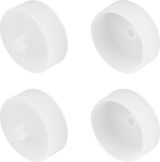 Заглушка для профиля Arlight WPH-FLEX-D40-360deg WHITE с отверстием / 047249 - фото