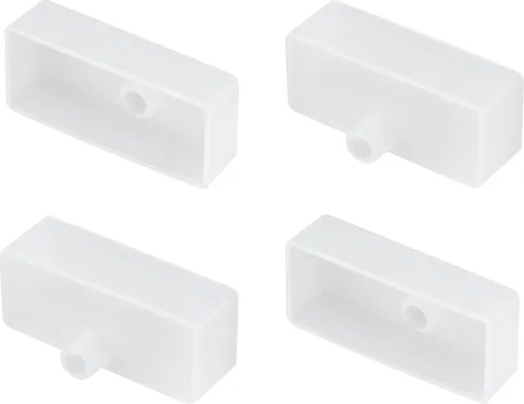 Заглушка для профиля Arlight WPH-FLEX-5025-TOP WHITE с отверстием / 050121 - фото