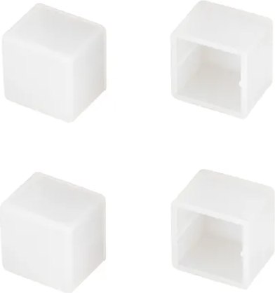 Заглушка для профиля Arlight WPH-FLEX-1616 WHITE глухая / 040864 - фото