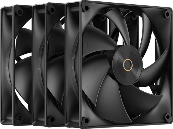 Набор вентиляторов для корпуса Ocypus Delta F12 BK 3в1 - фото