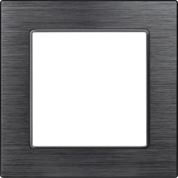 Рамка для выключателей и розеток Arlight FRM-PRESTO-ALS-1-BK / 043850 - фото