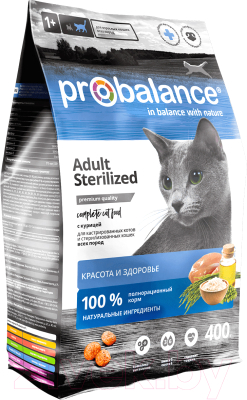 Сухой корм для кошек ProBalance Sterilized - фото