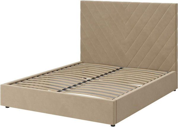 Двуспальная кровать Bravo Мебель Ирма 160х200 без ПМ Стандарт 1 вариант