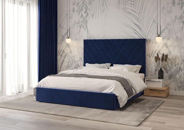 Двуспальная кровать Bravo Мебель Ирма 160х200 без ПМ Стандарт 3 вариант