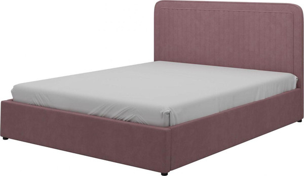 Двуспальная кровать Bravo Мебель Луиза 160х200 без ПМ Стандарт 1 вариант - фото