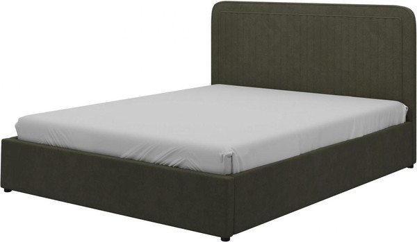 Двуспальная кровать Bravo Мебель Луиза 160х200 без ПМ Стандарт 2 вариант - фото