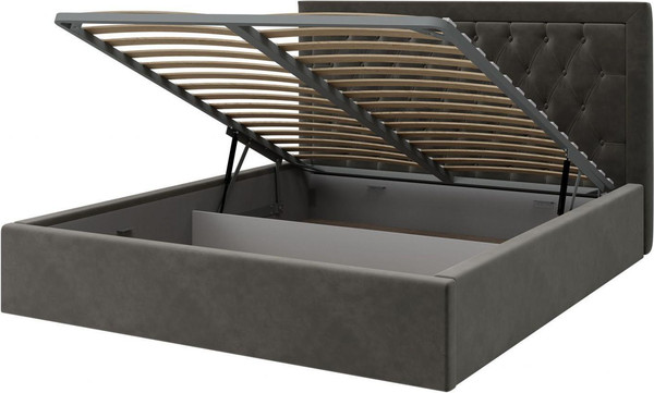 Двуспальная кровать Bravo Мебель Мартина 180х200 с ПМ Стандарт 4 вариант