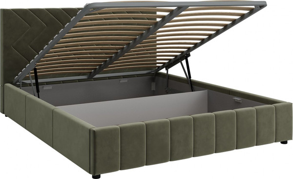 Двуспальная кровать Bravo Мебель Нельсон 140х200 с ПМ Стандарт 1 вариант