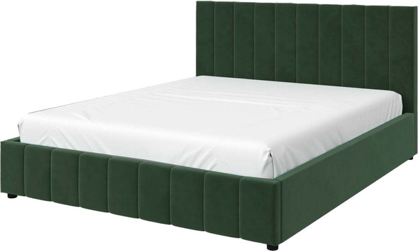 Двуспальная кровать Bravo Мебель Нельсон 160х200 без ПМ Стандарт 1 вариант - фото