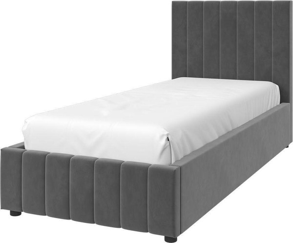 Односпальная кровать Bravo Мебель Нельсон 90х200 без ПМ Стандарт 5 вариант - фото