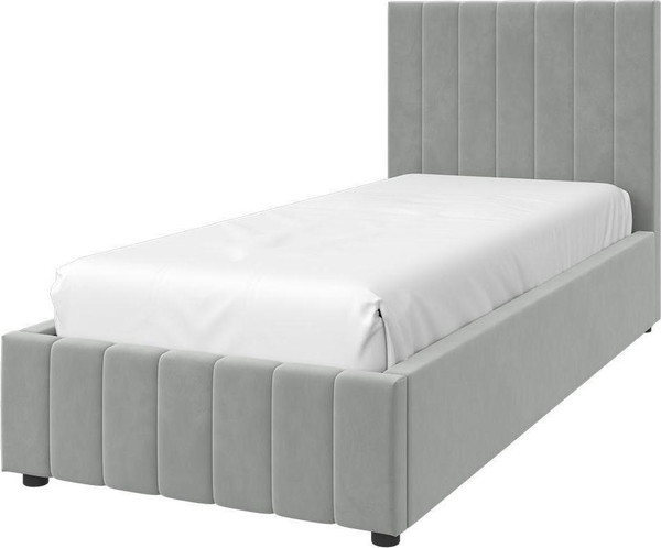 Односпальная кровать Bravo Мебель Нельсон 90х200 с ПМ Стандарт 2 вариант - фото