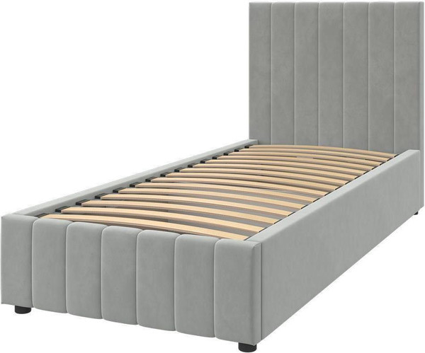 Односпальная кровать Bravo Мебель Нельсон 90х200 с ПМ Стандарт 2 вариант