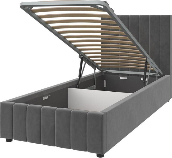 Односпальная кровать Bravo Мебель Нельсон 90х200 с ПМ Стандарт 5 вариант