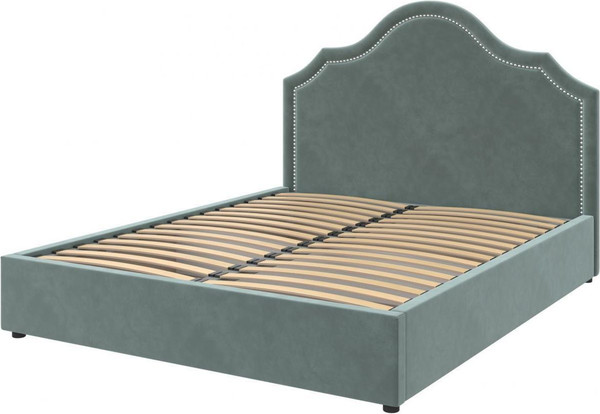 Двуспальная кровать Bravo Мебель Оливия 160х200 без ПМ Стандарт 1 вариант