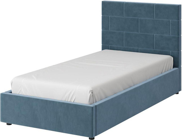 Односпальная кровать Bravo Мебель Тайм 90х200 без ПМ Стандарт 3 вариант - фото