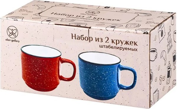 Набор кружек Elan Gallery 960217